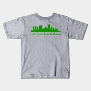 Help Keep Atlanta Green Kids T-Shirt